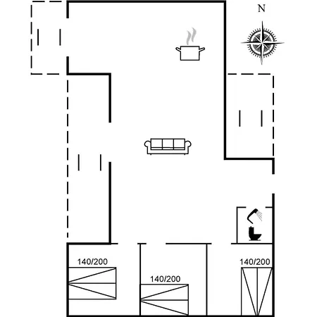 Volmer - 500m From The Sea By Interhome * Jerup